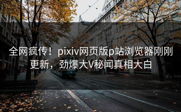 全网疯传！pixiv网页版p站浏览器刚刚更新，劲爆大V秘闻真相大白